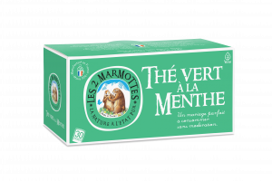 Green tea with mint 100% plants